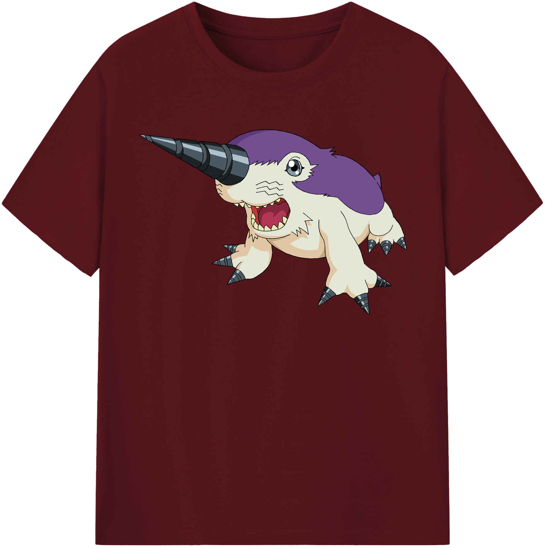（画像用） Digimon デジタルモンスター/デジモン 綿100％半袖Tシャツ（フロントプリント）